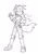 Size: 422x600 | Tagged: safe, artist:fem, miles "tails" prower, gender swap, roboticized, waving