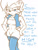 Size: 512x675 | Tagged: suggestive, artist:saltcore, sally acorn, blushing, dialogue, looking at viewer, sally's vest and boots, thigh high boots