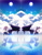 Size: 1200x1521 | Tagged: safe, artist:rellyia, blaze the cat, silver the hedgehog, clouds, looking up, moon, piano, playing music, reflection, shipping, silvaze, straight