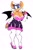 Size: 1293x1979 | Tagged: suggestive, artist:thecursedcon, rouge the bat, busty rouge, rouge's heart top