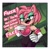 Size: 2236x2189 | Tagged: safe, artist:wizaria, amy rose, eyeshadow, i found you faker, one fang, rouge's heart top