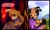 Size: 1600x971 | Tagged: safe, artist:flora-tea, bunnie rabbot, miles "tails" prower, nicole the hololynx, sonic the hedgehog, looking at each other, loop