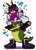 Size: 1484x2048 | Tagged: safe, artist:53_ersw, charmy bee, espio the chameleon, vector the crocodile, team chaotix