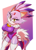 Size: 1433x1990 | Tagged: suggestive, artist:solratic, blaze the cat, blaze's tailcoat, blushing, busty blaze, hands on hips, looking at viewer