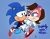 Size: 4096x3165 | Tagged: safe, artist:slysonic, sally acorn, sonic the hedgehog, duo, sally x sonic, shipping, wedding