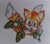 Size: 1324x1170 | Tagged: safe, artist:tailsfanfr31, mangey, miles "tails" prower, sonic prime, solo, traditional media