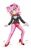 Size: 800x1282 | Tagged: safe, artist:amortem-kun, amy rose, hedgehog, dancing, simple background, solo, tap dancing, white background