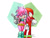 Size: 1024x768 | Tagged: safe, artist:finikart, julie-su, knuckles the echidna, duo, female, gun, knuxsu, male, straight