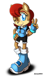 Size: 685x1167 | Tagged: safe, artist:zeiram0034, sally acorn