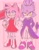 Size: 1616x2048 | Tagged: safe, artist:pikorulli, amy rose, blaze the cat, cat, hedgehog, 2022, amy x blaze, amy's halterneck dress, blaze's tailcoat, cute, female, females only, lesbian, looking at viewer, piko piko hammer, shipping