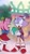 Size: 1152x2048 | Tagged: safe, artist:jiemkk, amy rose, blaze the cat, cat, hedgehog, 2023, amy x blaze, christmas, cute, female, females only, lesbian, present, shipping