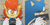 Size: 1651x823 | Tagged: safe, artist:risziarts, sally acorn, sonic the hedgehog, barbie mugshot meme, duo, meme