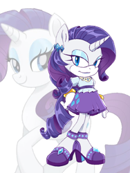 Size: 810x1080 | Tagged: safe, artist:kanayanga, crossover, mobianified, my little pony, rarity, unicorn