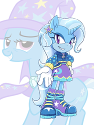 Size: 810x1080 | Tagged: safe, artist:kanayanga, mobianified, trixie, unicorn