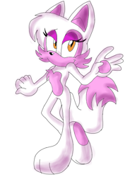 Size: 419x570 | Tagged: safe, artist:melodycler01, artist:melodyclerenes, 2015, barefoot, barely sonic related, bigender, crossover, five nights at freddy's, gloves off, mangle (fnaf), mobianified, simple background, smile, solo, walking, white background