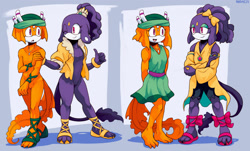 Size: 1280x774 | Tagged: safe, artist:general-radix, coral the betta, princess undina, genderfluid, trans female, transgender