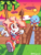 Size: 720x960 | Tagged: safe, artist:niinjamal, cheese (chao), cream the rabbit, pixel art