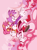 Size: 2048x2732 | Tagged: safe, artist:toasteddyy, amy rose, blaze the cat, cat, hedgehog, 2019, amy x blaze, amy's halterneck dress, blaze's tailcoat, blushing, carrying them, cute, female, females only, flames, lesbian, shipping