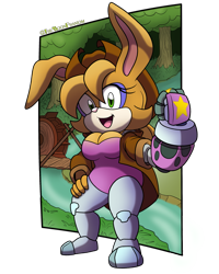 Size: 1717x2146 | Tagged: safe, artist:shadowwalk, bunnie rabbot