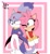 Size: 2429x2618 | Tagged: safe, artist:buddyhyped, amy rose, blaze the cat, cat, hedgehog, 2023, amy x blaze, amy's halterneck dress, blaze's tailcoat, blushing, cute, female, females only, hands on back, lesbian, shipping, wink