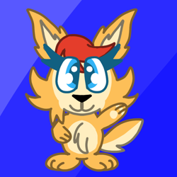 Size: 768x768 | Tagged: safe, artist:bluedeerfox14, sally acorn, chipmunk, satam