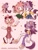 Size: 540x720 | Tagged: safe, artist:sun-supernova, amy rose, blaze the cat, cat, hedgehog, 2023, amy x blaze, cute, female, females only, hearts, lesbian, phone, selfie, shipping, sleeping, sunglasses