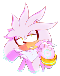 Size: 795x1006 | Tagged: safe, artist:deaddu, silver the hedgehog, hedgehog, gloves, grey fur, male, yellow eyes