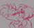 Size: 540x439 | Tagged: safe, artist:donutfloats, amy rose, blaze the cat, cat, hedgehog, 2018, amy x blaze, amy's halterneck dress, blaze's tailcoat, blushing, cute, eyes closed, female, females only, kiss, lesbian, shipping, sketch