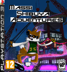 Size: 586x633 | Tagged: safe, artist:massi-the-fox, oc, oc:massi the fox, fox, box art