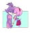 Size: 1280x1440 | Tagged: safe, artist:shadalethehedgehog, amy rose, blaze the cat, cat, hedgehog, 2020, amy x blaze, bracelet, cute, eyes closed, female, females only, holding hands, kiss on cheek, lesbian, shipping