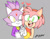 Size: 540x424 | Tagged: safe, artist:butterislife, amy rose, blaze the cat, cat, hedgehog, 2022, amy x blaze, amy's halterneck dress, blaze's tailcoat, cute, female, females only, hearts, lesbian, looking at viewer, mouth open, one eye closed, shipping