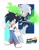 Size: 1498x1913 | Tagged: safe, artist:kanayanga, hedgehog, danny fenton (danny phantom), danny phantom (series), ghost, mobianified