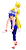 Size: 375x719 | Tagged: safe, artist:nerey006, miles "tails" prower, sonic the hedgehog, human, 3d, humanized, riding on shoulders