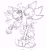 Size: 1925x2048 | Tagged: safe, artist:tamjeong_sonic, shadow the hedgehog, sonic the hedgehog, super sonic, duo, greyscale, korean text, monochrome, sketch, speech bubble, super form