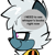 Size: 1200x1201 | Tagged: safe, artist:qqhoneydew_, tangle the lemur, 2024, dialogue, english text, lesbian, lidded eyes, looking offscreen, shipping, simple background, smile, solo, tangle x whisper, white background