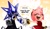 Size: 1906x1117 | Tagged: safe, artist:9474s0ul, amy rose, metal sonic