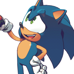 Size: 300x300 | Tagged: safe, editor:editingwonderland, sonic the hedgehog, edit, icon, simple background, solo, transparent background