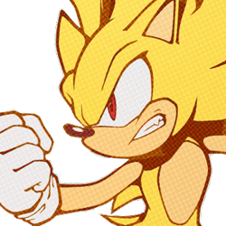 Size: 300x300 | Tagged: safe, editor:editingwonderland, sonic the hedgehog, super sonic, edit, icon, simple background, solo, super form, transparent background