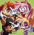 Size: 879x900 | Tagged: safe, artist:artsriszi, amy rose, bunnie rabbot, nicole the hololynx, sally acorn