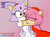 Size: 1600x1189 | Tagged: safe, artist:eagc7, amy rose, blaze the cat, cat, hedgehog, 2024, amy x blaze, amy's halterneck dress, blushing, cute, eyes closed, female, females only, hugging, lesbian, shipping