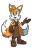 Size: 1188x1680 | Tagged: safe, artist:didichan001, miles "tails" prower, alternate universe