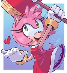 Size: 933x1011 | Tagged: safe, artist:angiethecat, amy rose