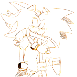 Size: 1804x1798 | Tagged: safe, artist:tvichpi, shadow the hedgehog, sonic the hedgehog, blushing, duo, eyes closed, gay, holding each other, kiss, line art, monochrome, shadow x sonic, shipping, simple background, sketch, standing, standing on one leg, white background