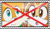 Size: 99x57 | Tagged: safe, artist:migueruchan, cream the rabbit, miles "tails" prower, 2013, anti-shipping, duo, stamp