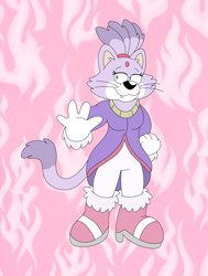 Size: 3624x4802 | Tagged: safe, artist:toonidae, blaze the cat