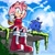 Size: 3000x3000 | Tagged: safe, artist:maxart1537, amy rose, sonic chao